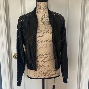 Blank NYC Starry Eyed leather jacket